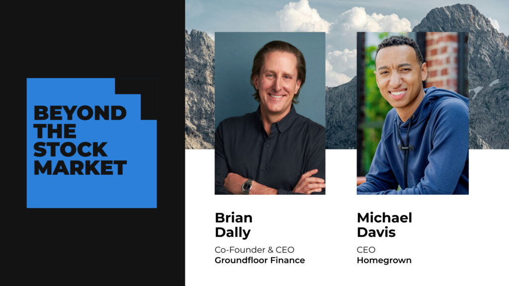 Groundfloor and Homegrown Podcast: Revenue Based Financing