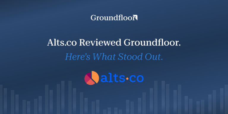 Alts.co Reviewed Groundfloor. Here’s What Stood Out.