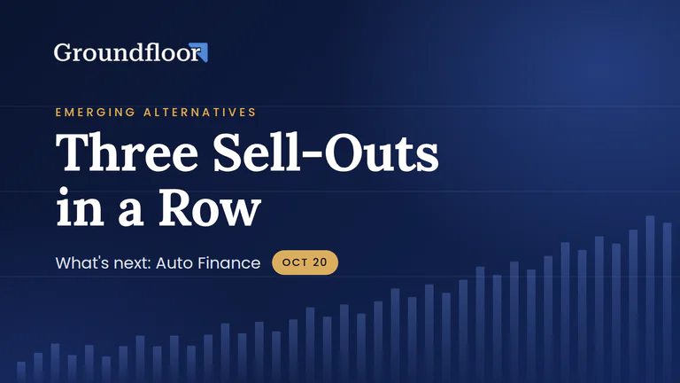 Three Sell-Outs in a Row: What’s Next for Groundfloor’s Emerging Alternatives